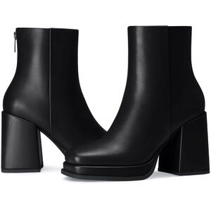 Women’s Platform Black Ankle Boots